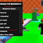 Auto Secret – Cut Grass for Brainrots Script by Tora -No Key icon