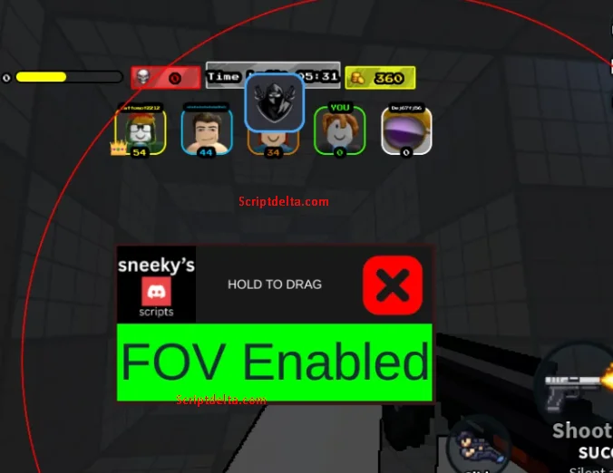 Sneakygoober – [FPS] Recoil Script [No Key, FOV, Silent Aim]