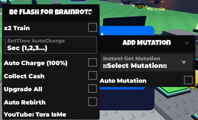 Be Flash For Brainrots Script ToraISME [Keyless]