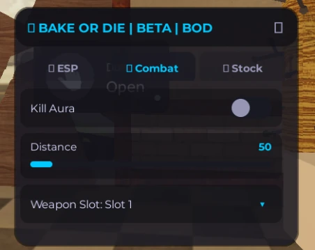 Bake or Die Script [No Key] BOD – Kill All, ESP Zombie