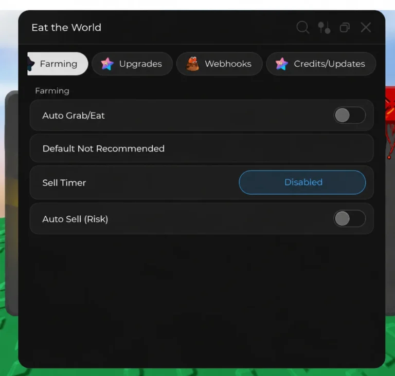 Eat the World Script [Keyless] – Auto Eat
