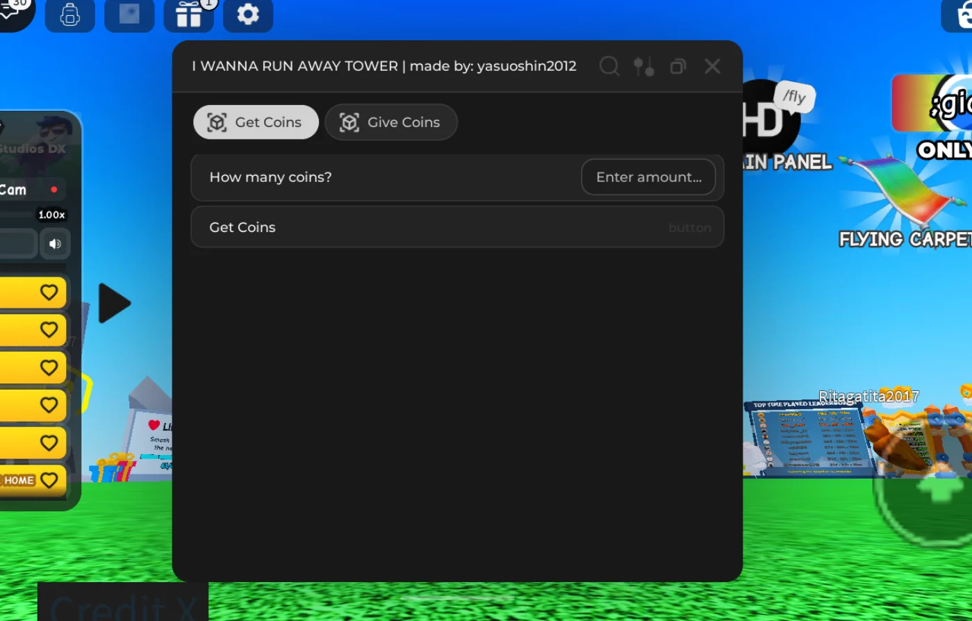 I WANNA RUN AWAY Script Albiola Hub [No KEY] – Get Coins, Roblox