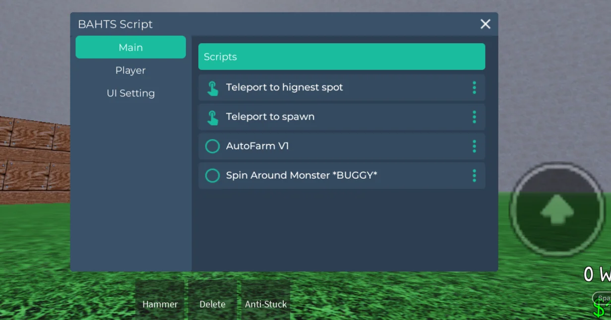 BUILD AND HIDE TO SURVIVE Script BAHTS [NO Key] – AutoFarm