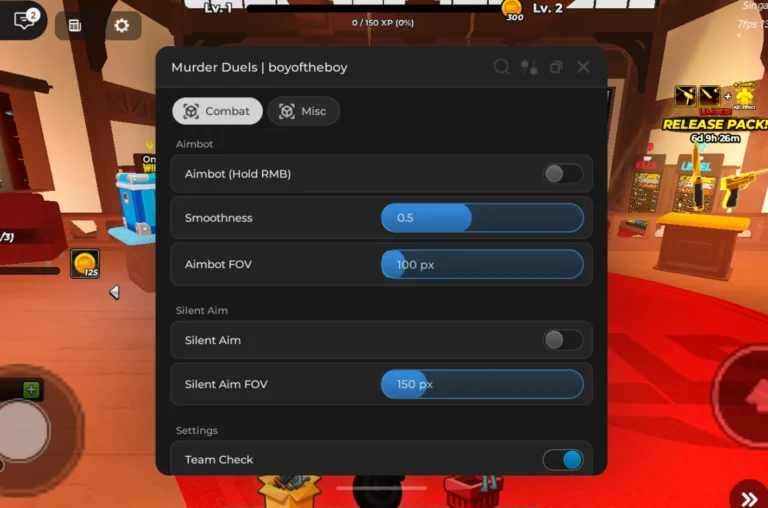 Murder Duels Script Boy Of The Boy [NO KEY] – Aimbot