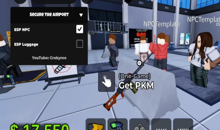 Crokyreo Hub | Secure The Airport Script | ESP Luggage