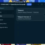 +1 Speed Butter Escape Script Cyrus Hub [No Key] – Farm Money