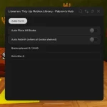 Librarian: Tidy Up Roblox Library Script Fabron’s Hub – NO KEY