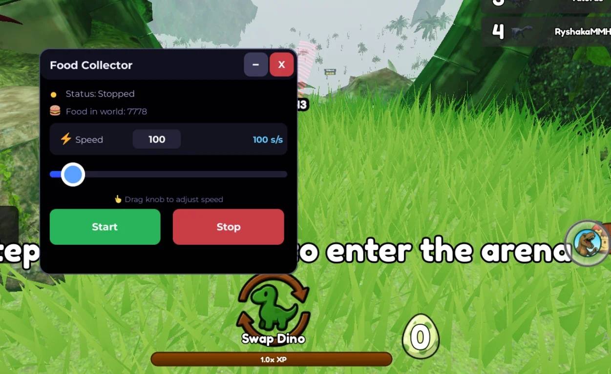 Be Dino 🦖 – Jurassic Dinosaur Simulation Script Food Collector [NO KEY]