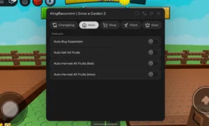 Grow a Garden 2 Script KingBaconnnn [No Key] – Auto Sell All Fruits