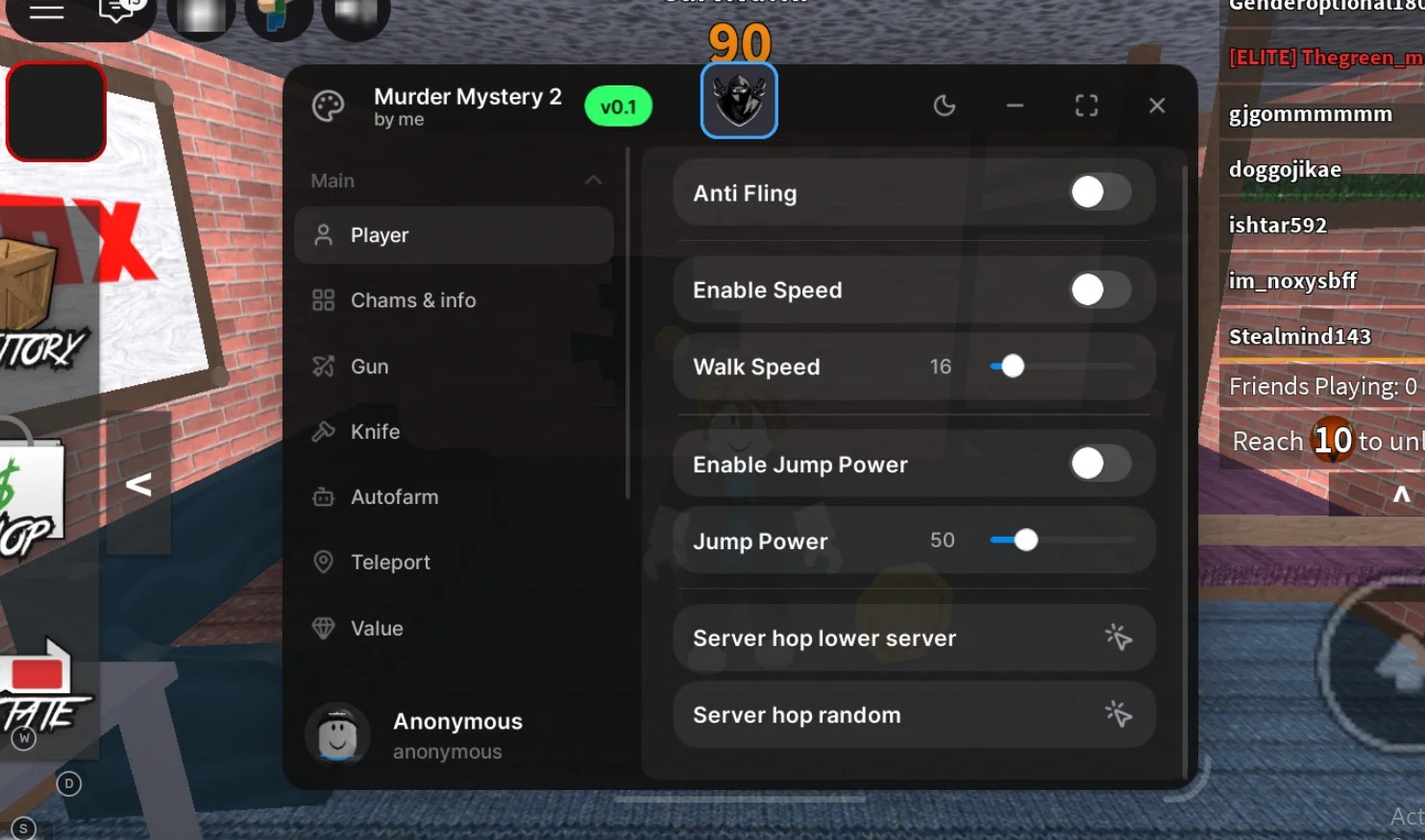 Murder Mystery 2 Script ME Hub [No Key] – Silent Aim