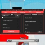 Would You Rather: Age Tower Script RNDM [No Key] – ESP, Fly icon