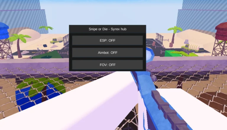 Camo Or Snipe Script Syrex Hub [No Key] – Aimbot, ESP, Fov