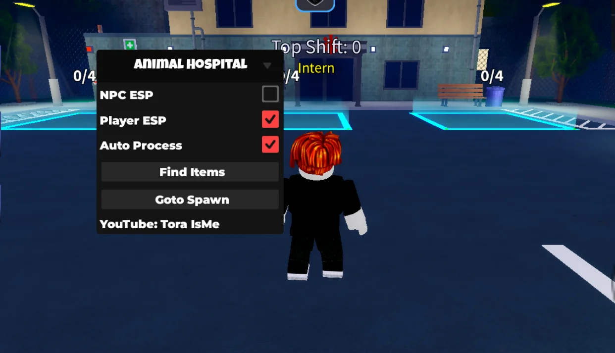 Animal Hospital Script Tora IsMe [No Key] – Auto Process, NPC ESP