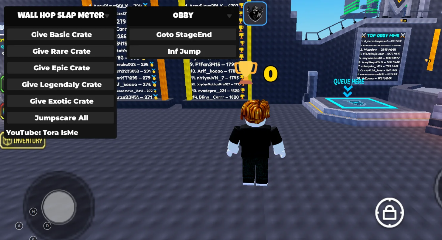 Wall Hop Slap Meter Script Tora IsMe [No Key] – Give Epic Crate
