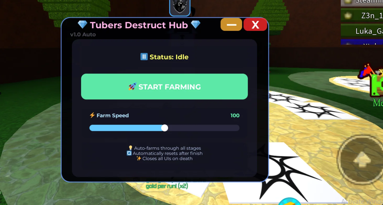Build A Boat For Treasure Script Tubers Destruct Hub – NO KEY