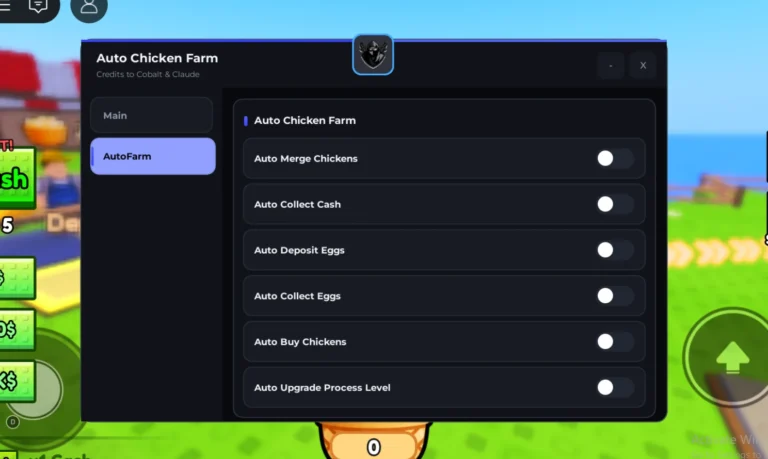 Walky Hub | Chicken Farm Script | No Key, Auto Farm