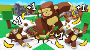 +1 Banana Monkey Destruction Scripts for Roblox