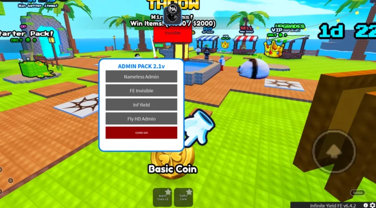Admin Pack | Roblox Universal Script | No Key, Nameless Admin