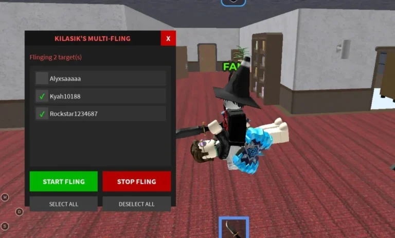 Fling Roblox Universal Script | Kilasiks Hub | No Key