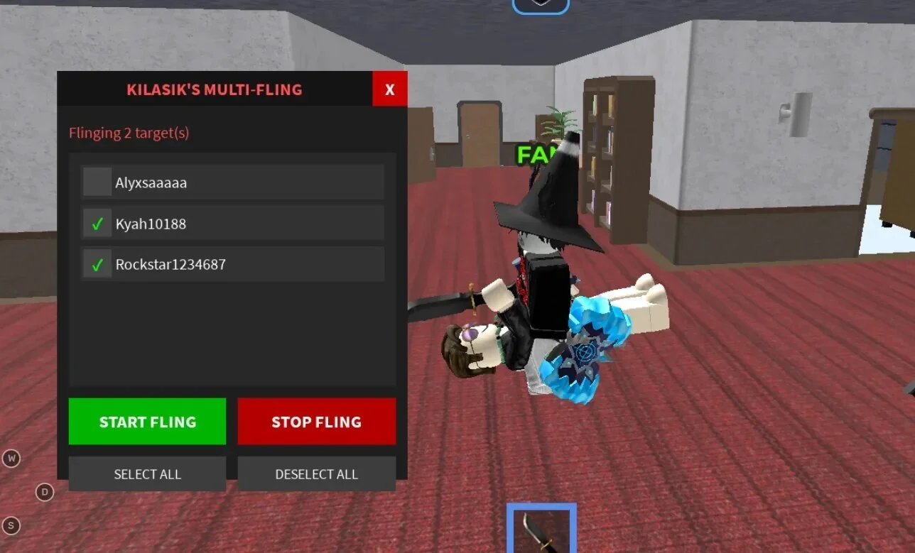 Fling Roblox Universal Script | Kilasiks Hub | No Key