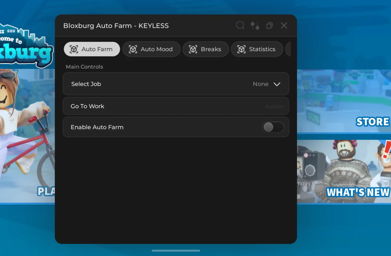 Original Tragic Hub | Welcome to Bloxburg Script | No Key, Auto Farm