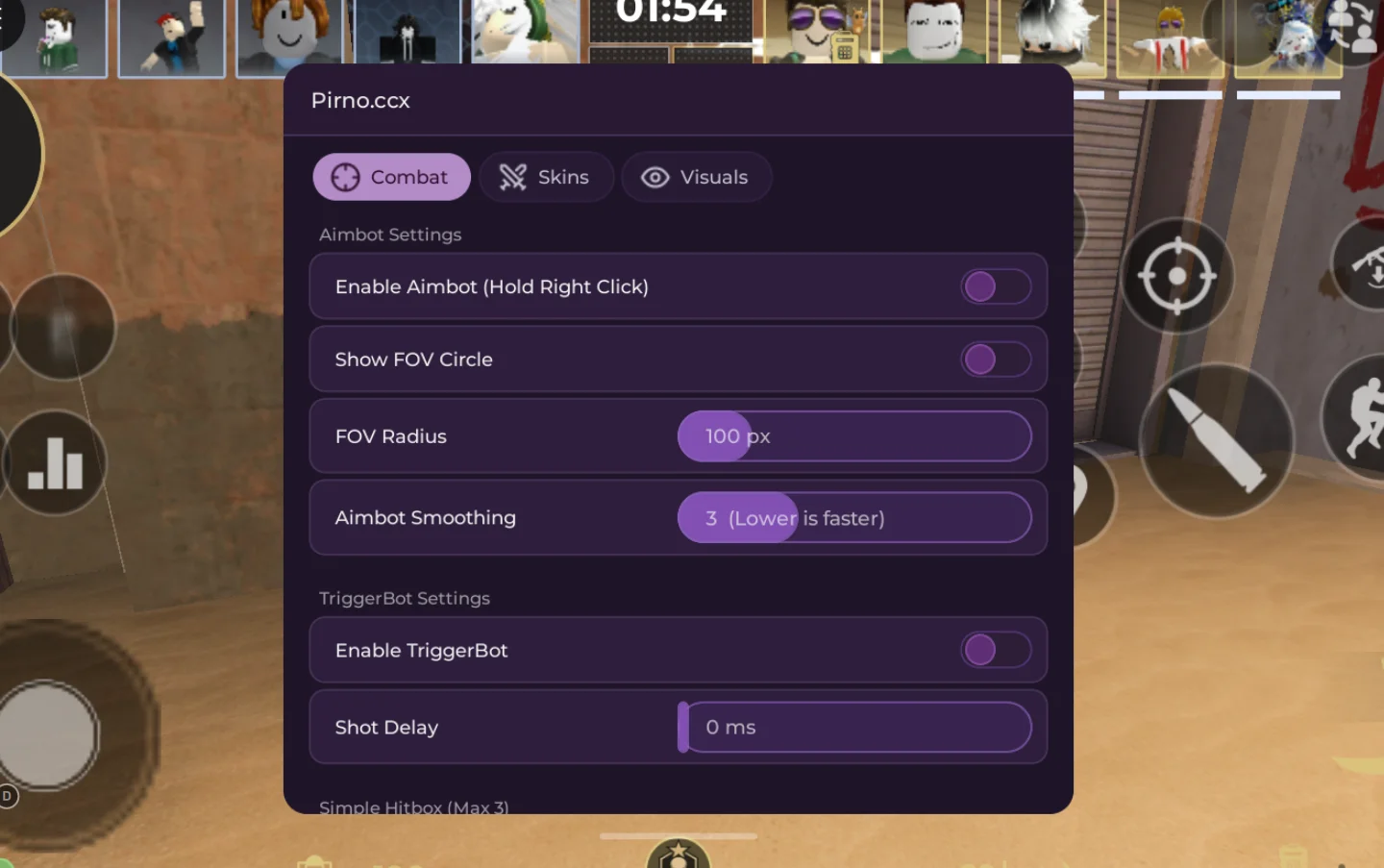 Pirno Ccx Hub | BloxStrike Script | No Key, Aimbot, Triggerbot