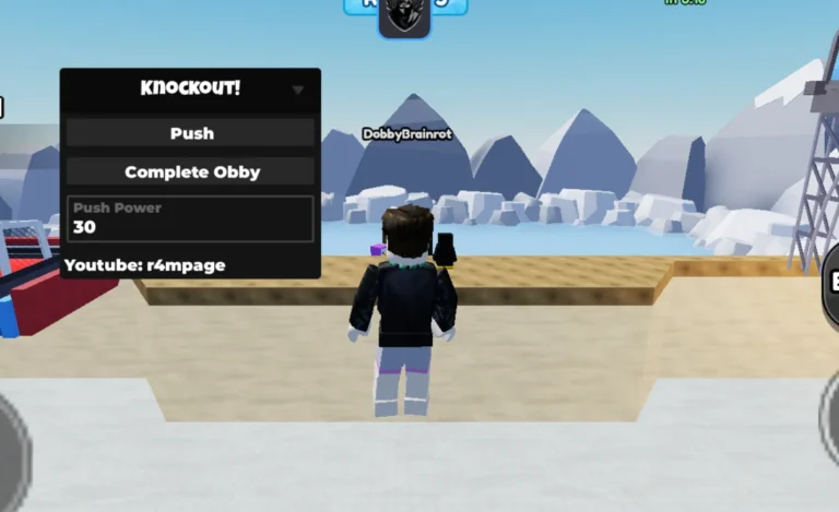 R4MPAGE Hub | Knockout Script | No Key, Auto Push