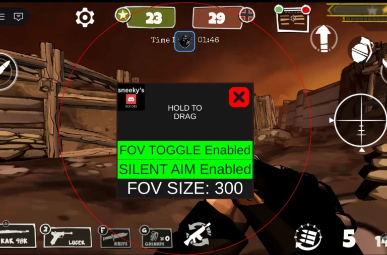 Sneeky’s Hub | ⭐DoW⭐ – Dogs of War: WW2 Script | No Key, Silent Aim