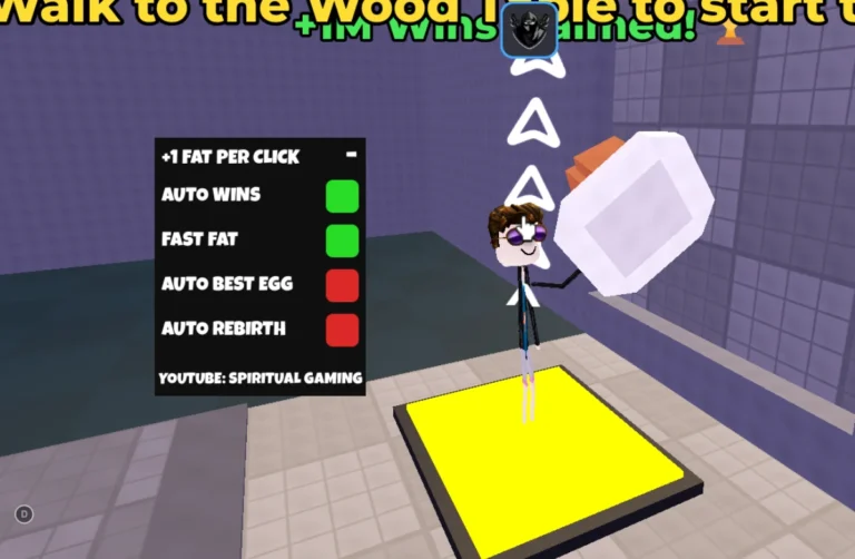 +1 Fat Per Click Script | Spiritual Gaming | Fast Fat, Auto Wins