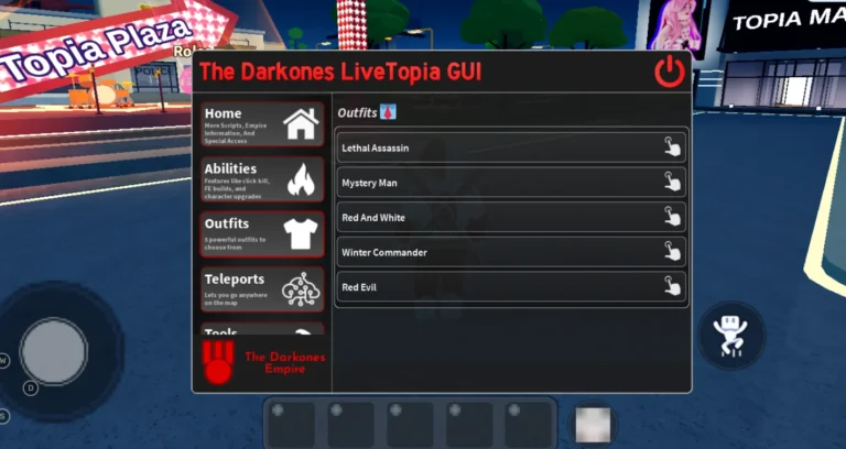 Livetopia 🏡 RP Script | The Darkones Hub | No Key, Auto Kill