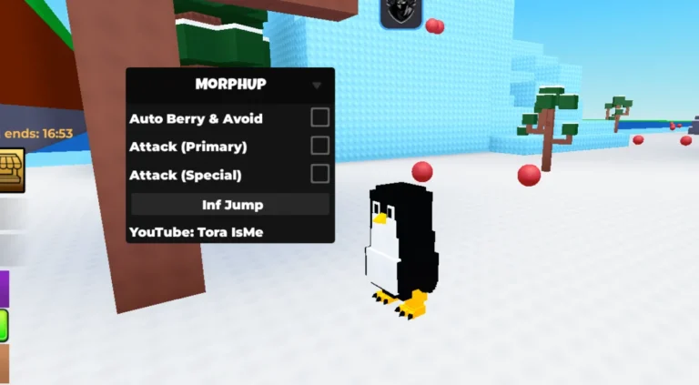 Tora IsMe | MorphUp Script | No Key, Auto Berry and Avoid