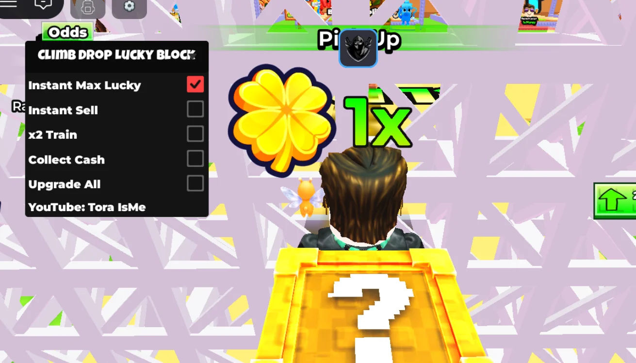 Tora IsMe | Climb and Drop a Lucky Block Script | No Key
