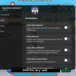 Speedsters Infinite Script | Velox Hub | Auto Equip Best Speedster