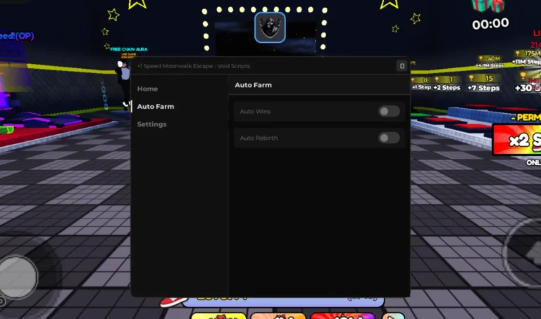 Void Hub | +1 Speed Moonwalk Escape Script | No Key, Auto Wins