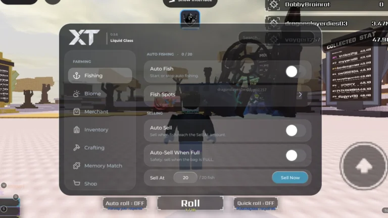 Sol’s RNG Script | XT Hub | Auto Farm, Auto Fish, Auto Quest