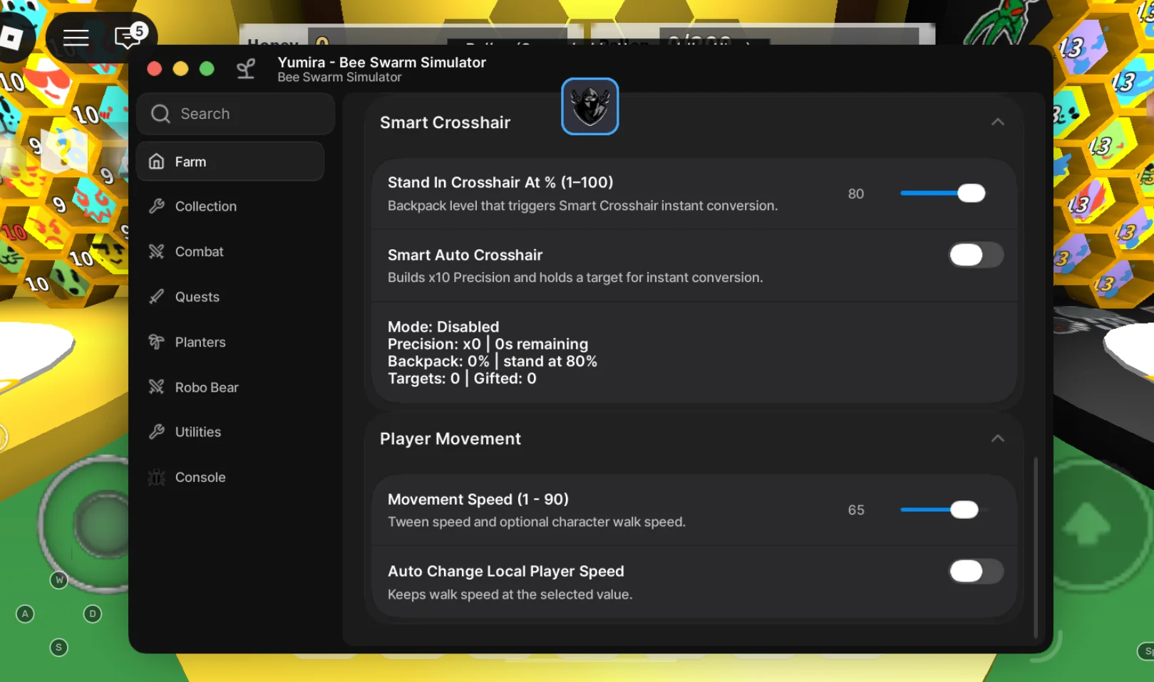 Yumira Hub | Bee Swarm Simulator Script | NO KEY, Auto Farm