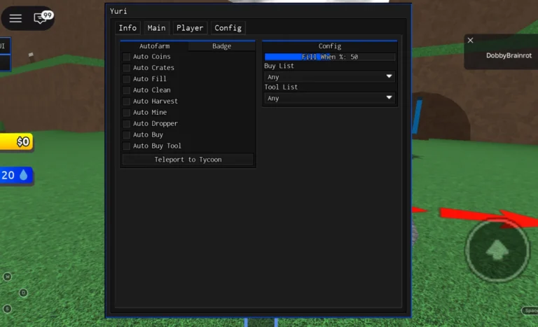 Yuri Hub | Ice Tycoon 2 Script | Auto Coins, Auto Farm