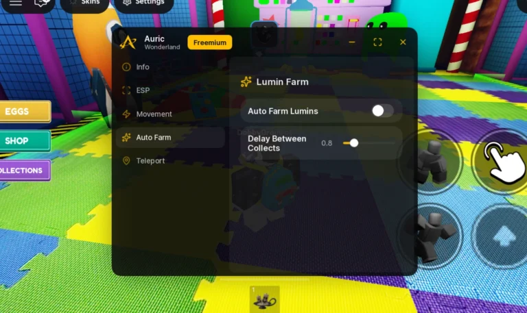 Wonderland Script | Auric Hub | Auto Farm Lumins
