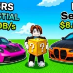 Blow up Lucky Blocks For Cars
