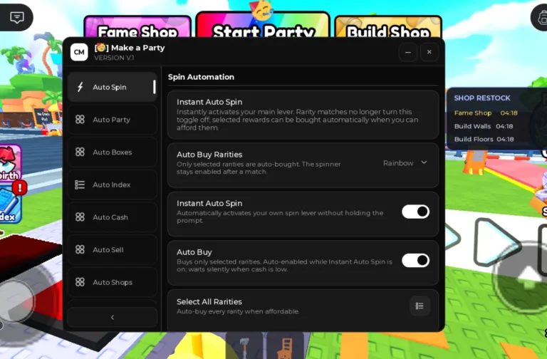 Make a Party Script | CM Hub | Auto Start Party