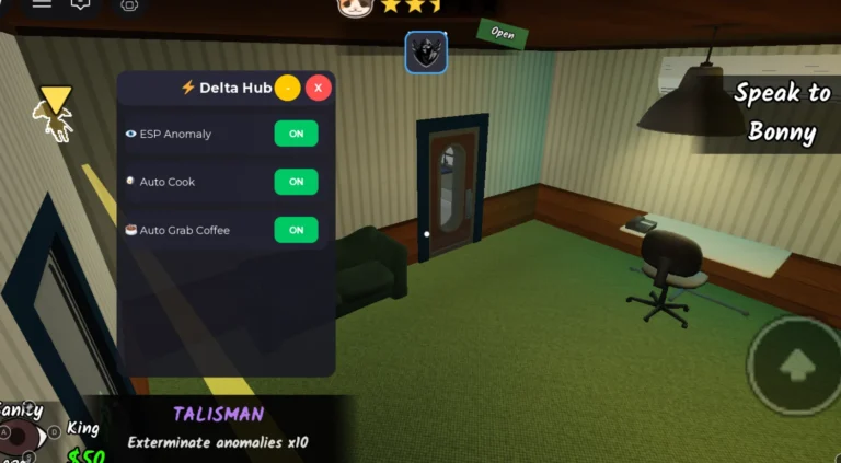 Anomaly Cafe Script | Delta Hub | No Key, ESP Anomaly