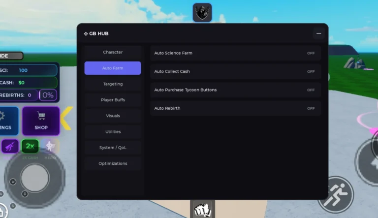 Super Power Tycoon Script | GB Hub | Auto Punch Dodge, Auto Heal