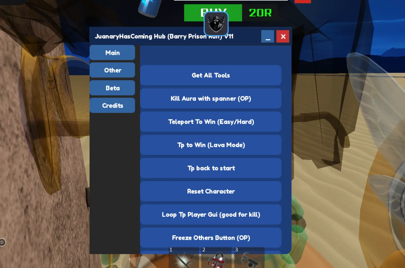 Barry’s Prison Run Obby Script | Juanary Has Coming Hub | No Key