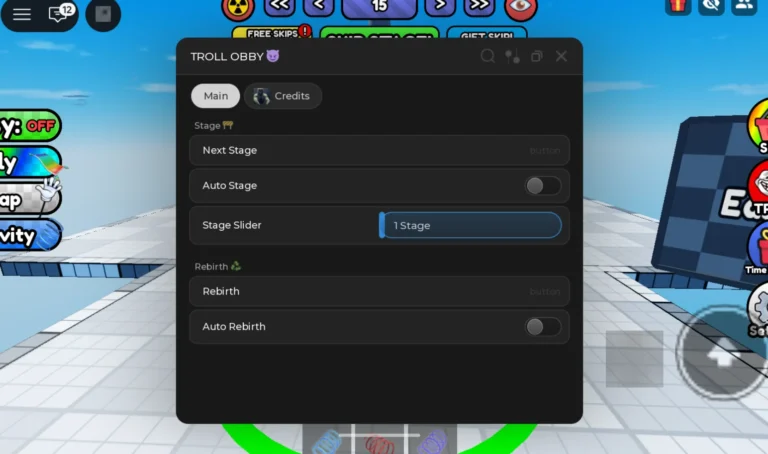 TROLL OBBY Script | KhSaeed Hub | No Key, Next Stage, Auto Stage