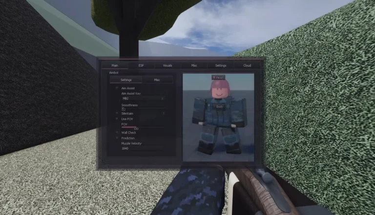 Phantom Forces Script | OP Hub | No Key, Silent Aim, FOV
