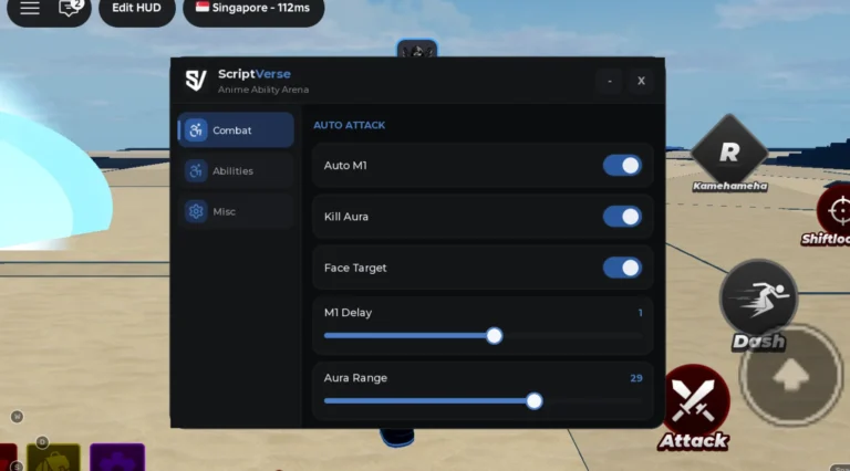 Anime Ability Arena Script | SV Hub | Auto Attack, Auto Skills