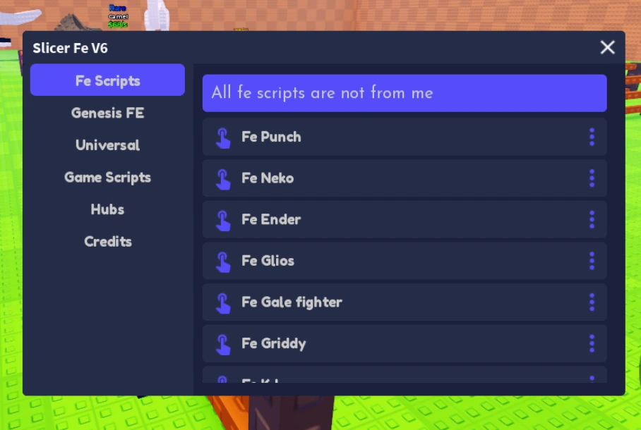 Slicer Fe V6 Script Roblox Universal | Ahma174 | No Key, FE Scripts Hub