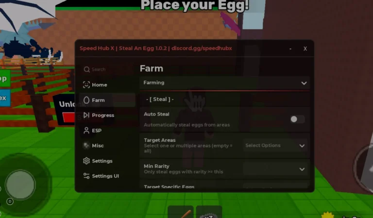 Steal An Egg Script | Speed X Hub | Auto Steal, ESP Eggs