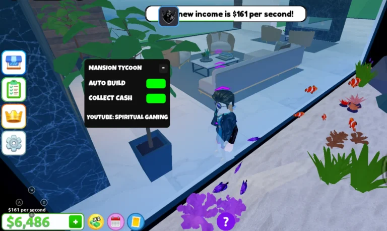 Mansion Tycoon Script | Spiritual Gaming | Auto Build
