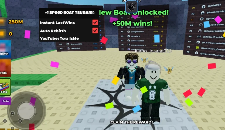 +1 Speed Boat Tsunami Script | Tora IsMe | No Key, Instant Last Wins